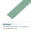 MECCANIXITY Nylon Webbing Strap Flat 3/8 Inch 50 Yards Avocado Green for Outdoor DIY Gear Repair, Backpack, Luggage-Rack, Crafts view 3