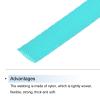 MECCANIXITY Nylon Webbing Strap Flat 3/8 Inch 50 Yards Ice Blue for Outdoor DIY Gear Repair, Backpack, Luggage-Rack, Crafts view 3
