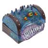caralin Mimic Chest RPG Dices Box for Polyhedral Dices Roleplaying Tabletop Gaming Monsters Organizer Home Decorations Gift Resin view 1