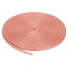 MECCANIXITY Nylon Webbing Strap Flat 3/8 Inch 50 Yards Begonia Pink for Outdoor DIY Gear Repair, Backpack, Luggage-Rack, Crafts view 1