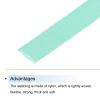 MECCANIXITY Nylon Webbing Strap Flat 3/8 Inch 50 Yards Cyan for Outdoor DIY Gear Repair, Backpack, Luggage-Rack, Crafts view 3
