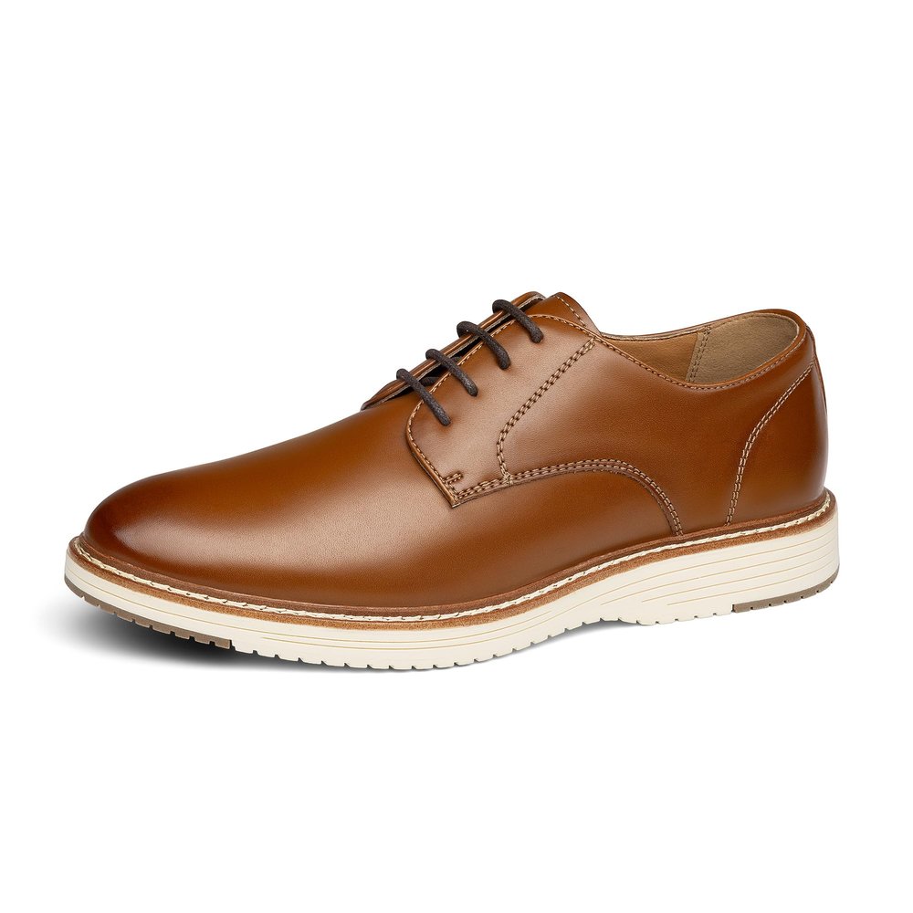 Bruno Marc Men's Crossflex Casual Dress Shoes Business Formal Oxfords Sneaker,Size 13,Brown,SBOX2417M