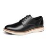 Bruno Marc Men's Crossflex Casual Dress Shoes Business Formal Oxfords Sneaker,Size 9.5,Black,SBOX2417M view 1