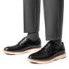 Bruno Marc Men's Crossflex Casual Dress Shoes Business Formal Oxfords Sneaker,Size 9.5,Black,SBOX2417M view 2