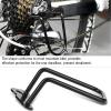 Bike Rear Derailleur Guard, Bike Rear Derailleur Protective Guard 11x5.5x4.5cm/4.3x2.2x1.8in Rear Derailleur Hanger Protector for Outdoor Cycling Accessories view 4