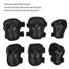 equlup Roller Skate Protection Gear Set, Adjustable Knee Elbow Pads Wrist Guards Comfortable for Adult Scooter Cycling Biking Bicycle view 2