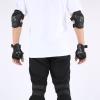 equlup Roller Skate Protection Gear Set, Adjustable Knee Elbow Pads Wrist Guards Comfortable for Adult Scooter Cycling Biking Bicycle view 4