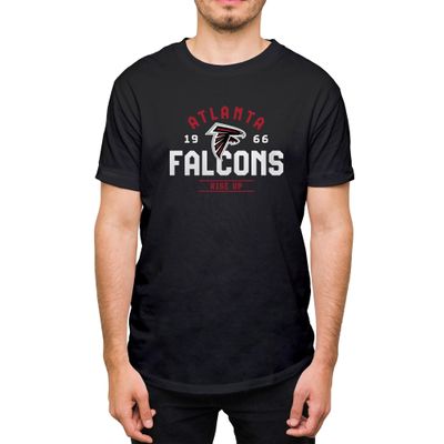 Hybrid Sports NFL - Atlanta Falcons - Team Motto - Men's and Women's Short Sleeve T-Shirt - Size 2 X-Large - Atlanta Falcons - Black