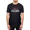 Hybrid Sports NFL - Atlanta Falcons - Team Motto - Men's and Women's Short Sleeve T-Shirt - Size 2 X-Large - Atlanta Falcons - Black view 1