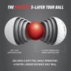 TaylorMade Golf 2024 TP5X Stripe ONE Dozen Golf Balls view 3