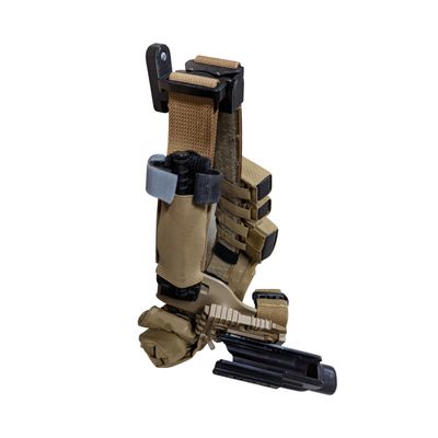Hammy3DPrints Tactical/Battle Belt Mount - Wall | Gear Holder Storage Rack (Self-Tapping Stud Screws)