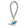 Littlearth NFL Pet Fan Chain Miami Dolphins view 2