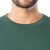 Fruit of the Loom Men's Jersey Knit Top and Flannel Pant Pajama Sleep Set, Green/Navy Plaid, X-Large view 3