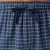 Fruit of the Loom Men's Jersey Knit Top and Flannel Pant Pajama Sleep Set, Navy/Navy Plaid, XX-Large view 4
