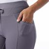 32 Degrees Wide Leg Pants Woman - Ribbed Semi-Flare Pant - Yoga Pants for Women (Gray, S), Small view 4