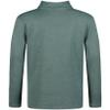 IZOD boys Long Sleeve Feeder Stripe Quarter Zip Pullover, Lightweight, Sea Pine, 10-12 view 2
