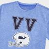 Vineyard Vines Boys' VV Helmet Short-Sleeve Harbor Tee, Spinnaker Heather, 2T view 3