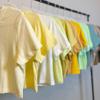 Women's Loose Fit Crop Tops Round Neck Short Sleeve Casual 100% Cotton Cropped Top Tee T-Shirt, Dartmouth Green, Large view 2