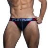 Cotton Underwear Men Bikini Briefs Soft Breathable Bulge Pouch Briefs For Men Scrunch Butt Underpants Red view 1
