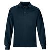 T.Chilyn Pocket Polo Shirts for Men, Cotton Blend Mens Long Sleeve Polo Shirts with Collar, Moisture Wicking Performance Navy Blue Golf Polos, Casual Stylish Golf Shirts for Men (Navy, L) view 1