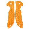 1 Pair Custom G10 Scales Fits for Emerson Commander, Light Orange Handle Patch Blank DIY Replacement Accessory view 1