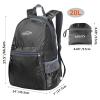 G4Free 20L Lightweight Packable Hiking Backpack + 54 Inch Automatic Large Golf Folding WindProod Compact Umbrella for Travel Hiking view 3