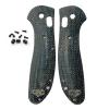 1 Pair Micarta Scales Fit for Griptilian 550 551, Custom Handle Patch with 3 Sets Screws DIY Replacement Accessory view 1