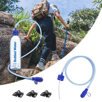 Hydration Adapter Kit for Smartwater and Premium Water/Soda Bottle, Compatible for Many Different Types Water, Outdoor Sports Accessories, Use for Camping, Cycling, Hiking