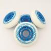 8 Pack 64mm 68mm Inline Skate Wheels with ABEC-9 Bearings Outdoor Asphalt Formula 88A Hardness Easy to Install for Indoor Outdoor (Pink,64mm) view 4
