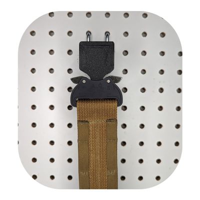 Hammy3DPrints Cobra Buckle Belt Mount - Pegboard/Skadis/etc. | Gear Holder Storage Rack (Wall Control/Gun Pegboard, Normal)
