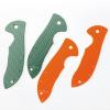 1 Pair Custom G10 Scales Fits for Emerson Commander, Green Handle Patch DIY Replacement Accessory view 3