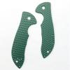1 Pair Custom G10 Scales Fits for Emerson Commander, Green Handle Patch DIY Replacement Accessory view 4