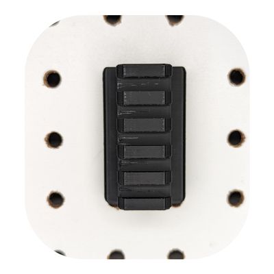 Hammy3DPrints Picatinny Acessory Rail Mount Vertical - Pegboard/Skadis/etc. | Gear Holder Storage Rack (Vault Tek)