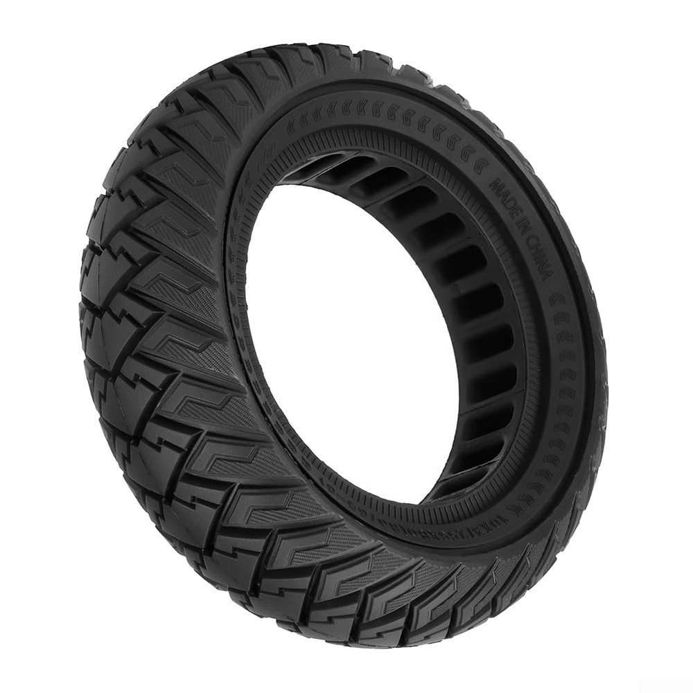 10 inch 10x3 Solid Tire Electric Scooter Wheels Replacement 80/65-6, 255x80 10 inch Off-Road Tire Replacement for eScooter Kick Scooter Tyre Parts(Tire)