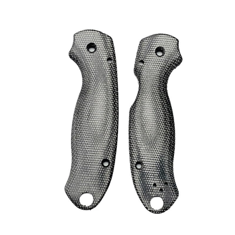 1 Pair Micarta Scales Fits for Para 3 C223, Custom CNC Scales Handle DIY Replacement Accessory(Black)