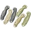 1 Pair Micarta Scales Fits for Para 3 C223, Custom CNC Scales Handle DIY Replacement Accessory(Black) view 2