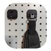 Hammy3DPrints Swivel Stud Sling/Bipod Mount - Pegboard/Skadis/etc. | Gear Holder Storage Rack (Squarelok, Dual Stud) view 1