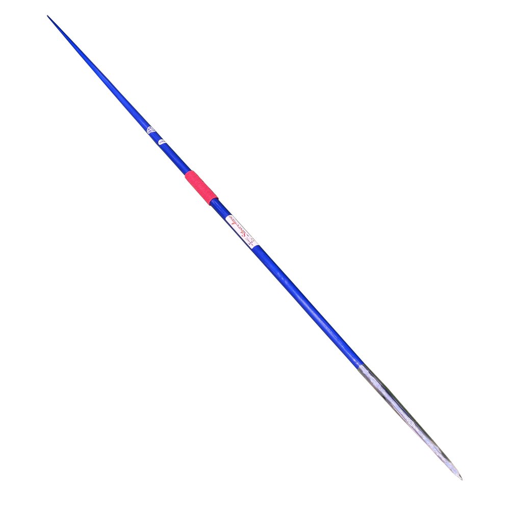 Silver Arrow 800g Men Competition Javelin,Track & Field Steel Tip Throwing Javelins (Blue)