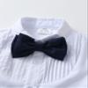 Boarnseorl Baby Boys Gentleman Outfits Pants Sets,Infant Shirt + Pants + Bow Tie + Suspenders,3-6M view 3