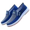 Lightweight and Breathable Men's Slip-On Canvas Shoes for All Seasons,Men's Walking Shoes (Vibrant Blue,7) view 1