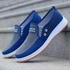 Lightweight and Breathable Men's Slip-On Canvas Shoes for All Seasons,Men's Walking Shoes (Vibrant Blue,7) view 2