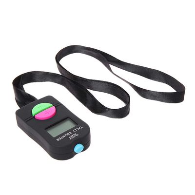 hokojix Digital Hand Tally Counter Electronic Manual r Gym Hand Held Counter, 6.3x3.4x1.5cm, 1 Piece