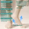 MAGIARTE Mens Mini Crew Above Ankle Pure Cotton Athletic Casual Multicolor Running Socks for men 6 Pack(Color#09L) view 3
