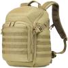 AMHEH 32L Tactical Backpack - 17" Laptop Suspended Protection, 1050D Rugged Urban Everyday Carry Pack, Get Home Bug Out Bag (Tan) view 1