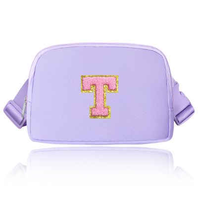 Janhavi Fanny Packs for Wom, Belt Bag for Women,Personalized Gifts for Women, Girl, Sister, Wife, Mother-in-Law, Mini Waist Pack with Adjustable Strap for gift ideas, Birthday Gifts-Lavender T