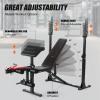 900 LBS 6 in 1 Heavy Duty Weight Bench Strength Training Equipment Home Gym view 2