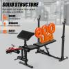 900 LBS 6 in 1 Heavy Duty Weight Bench Strength Training Equipment Home Gym view 3