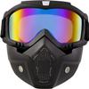 HISTOEG Tactical Paintball Airsoft Helmet Paintball Mask Anti Fog,Tactical Full Face Mask Ski Mask Goggles Detachable Adjustable, colour view 2