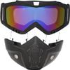 HISTOEG Tactical Paintball Airsoft Helmet Paintball Mask Anti Fog,Tactical Full Face Mask Ski Mask Goggles Detachable Adjustable, colour view 3