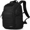 AMHEH 32L Tactical Commute Backpack  Suspended 17" Laptop Compartment, MOLLE, Water-Resistant for Office, Travel, Emergency (Black) view 1